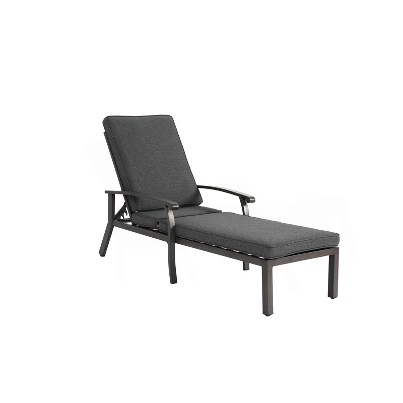 Méridienne en aluminium coulé, Gris