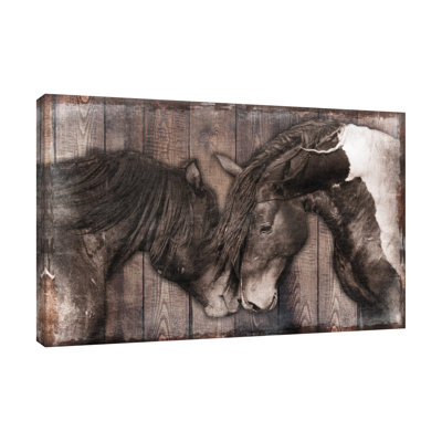 «L Love Snuggles 1» par Marcus Prime, reproduction sur toile tendue
