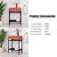 Meuble-lavabo simple autoportant 24 po avec plateau en céramique 24 po-1961532019-1961532016