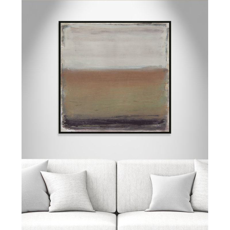 «Alana Arizona Print» par, H 37,5 po x l 37,5 po, Espresso