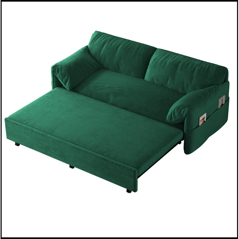 Canapé-lit escamotable 63,8 po convertible 3 en 1