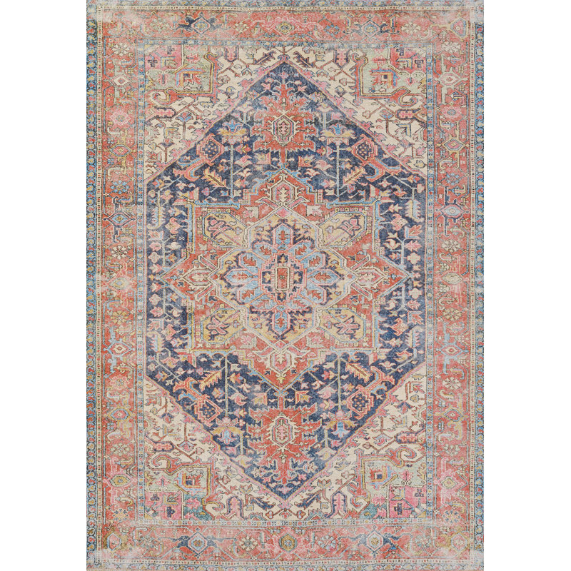 Deyanne Oriental Indoor Rug, Rectangle 4' x 6'