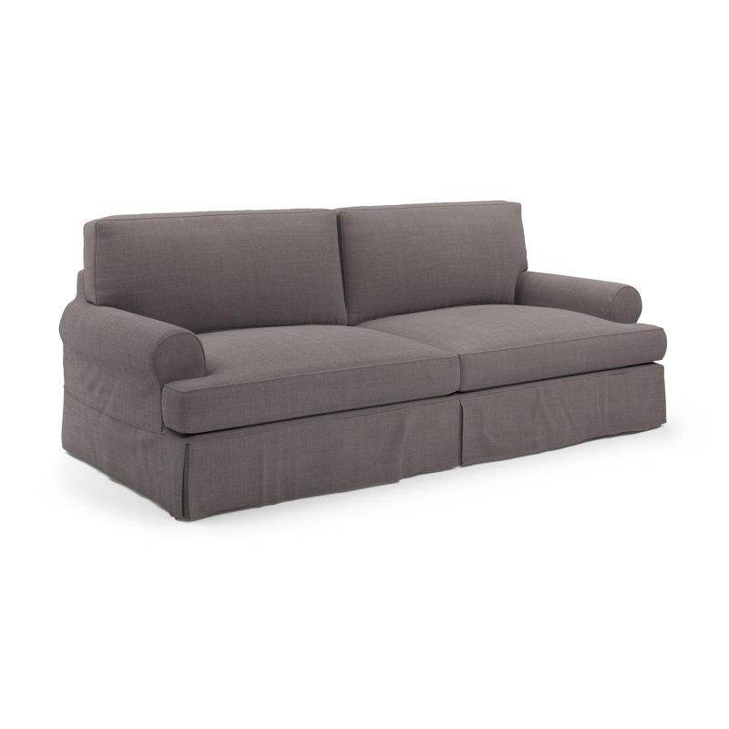Canapé Studio 3, H 35 po x l 84 po x P 40 po, 4, Graphite Nevis