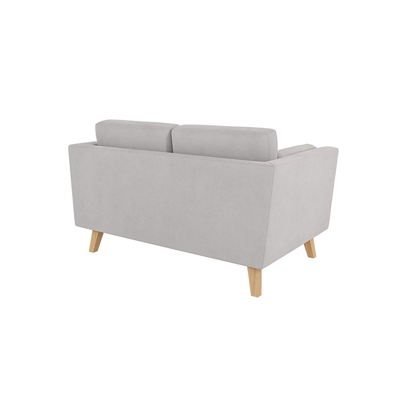  Scandinavian Sofa 2 seater, Silver