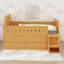 Structure de lit double en bois avec rangement pour tête de lit à DEL et tiroirs de rangement-1518797922