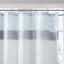 Printed And Embroidered Shower Curtain-1006065859