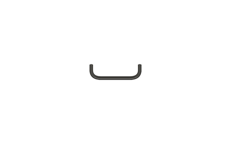 Arch Pull, Antique Nickel, 4"
