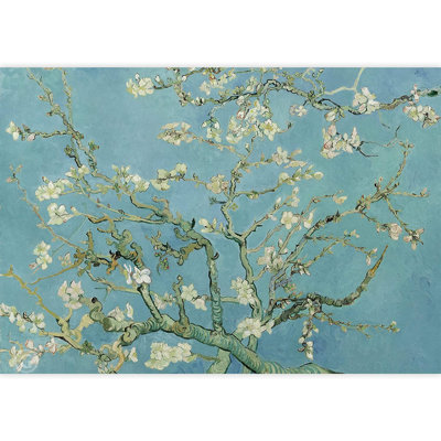 Almond Blossom Vincent Van Gogh, Floral Mural, Vintage Boho Removable Contact Paper