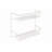 10.4" H x 12.5" W x 5'' D Storage Rack