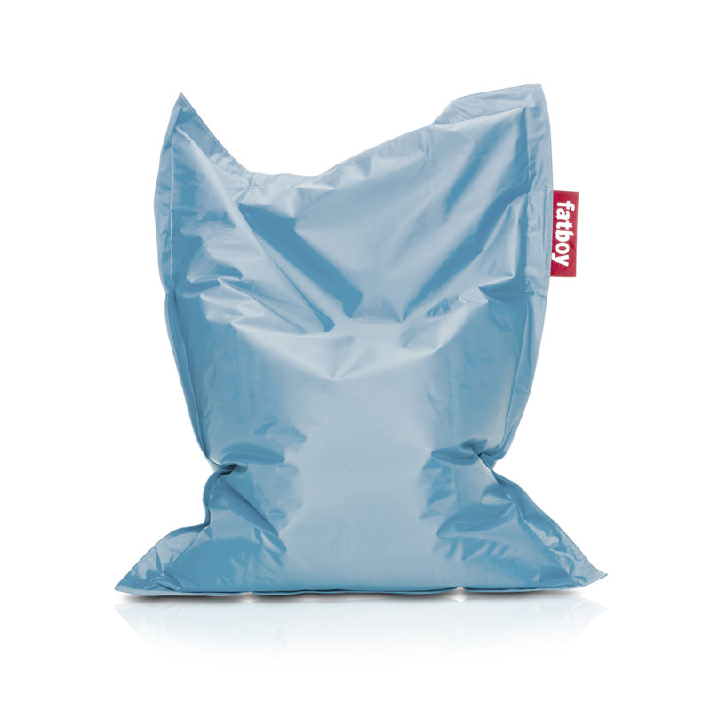 Original Slim Bean Bag Chair, 51" x 39", Dark Gray