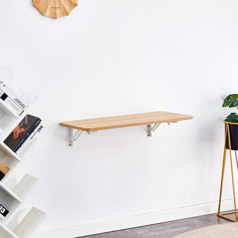 Laundry Room Folding Table Wall Mounted Folding Table For Small Spaces,fold Down Desk,workbench,addition To Garage & Shed/home Office/laundry Room/home Bar/kitchen & Dining Room