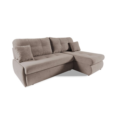 Tassie 4 Seater Velvet Sofa Bed