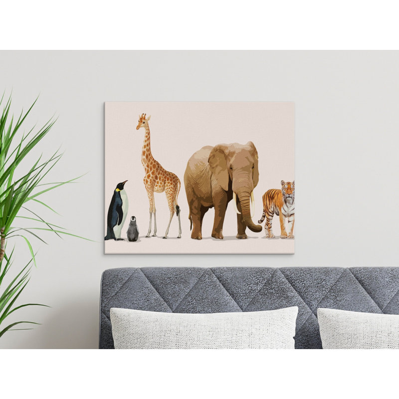 Portwood Wrapped Canvas Print Set, 24x18