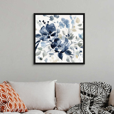 " Indigo Garden II " Painting Print