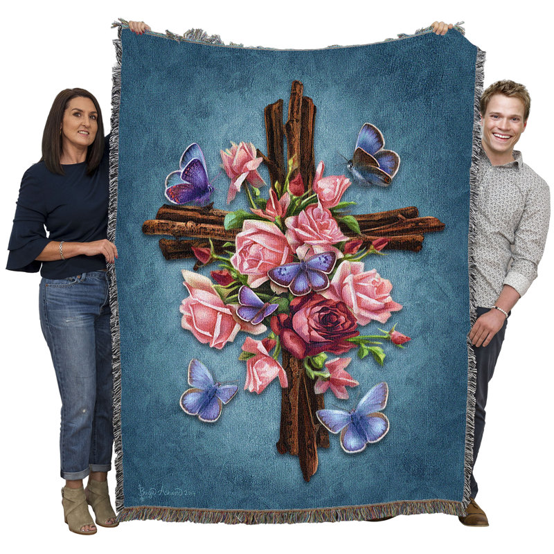 Jeté papillon Pure Cross Weavers par Brigid Ashwood