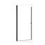 Porte de douche circulaire pivotante sans cadre de l 30 po x H 72 po avec verre trempé de 1 po d'épaisseur (6 mm)-117354524