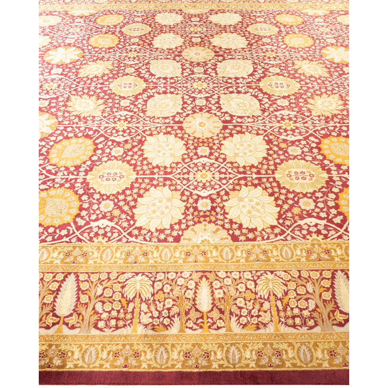 Classic One-of-a-Kind 9' 1" X 11' 10" Hand Knotted Area Rug