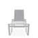 Holna Outdoor Rust-Resistant Metal Chaise Lounge