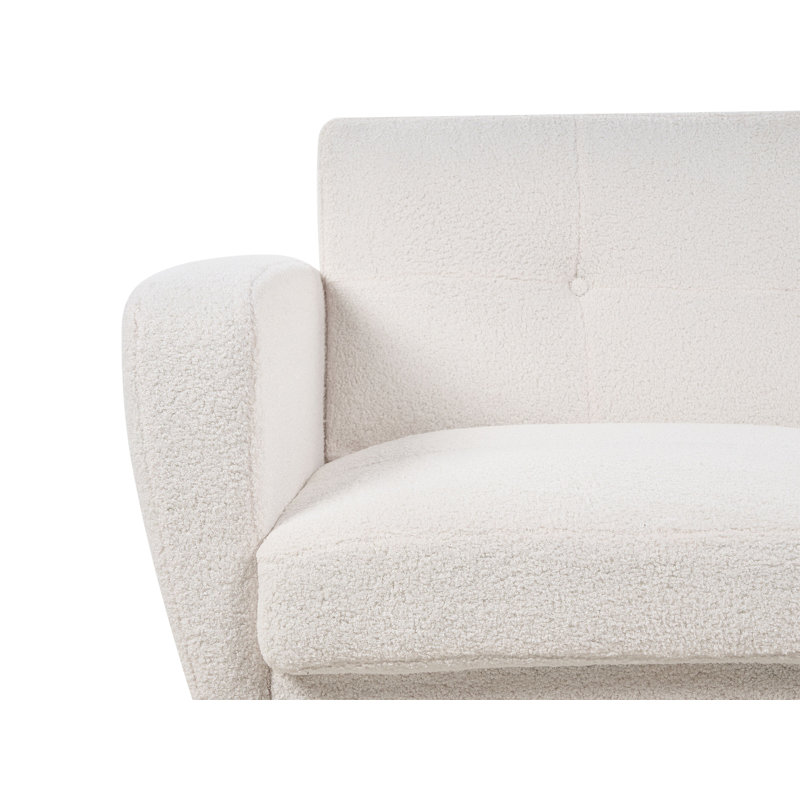FLORLI 3 Seater Ofa Bed / Sleeper, Off White
