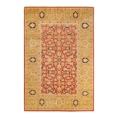 Classic One-of-a-Kind 6'3" X 9'3" Hand Knotted Area Rug