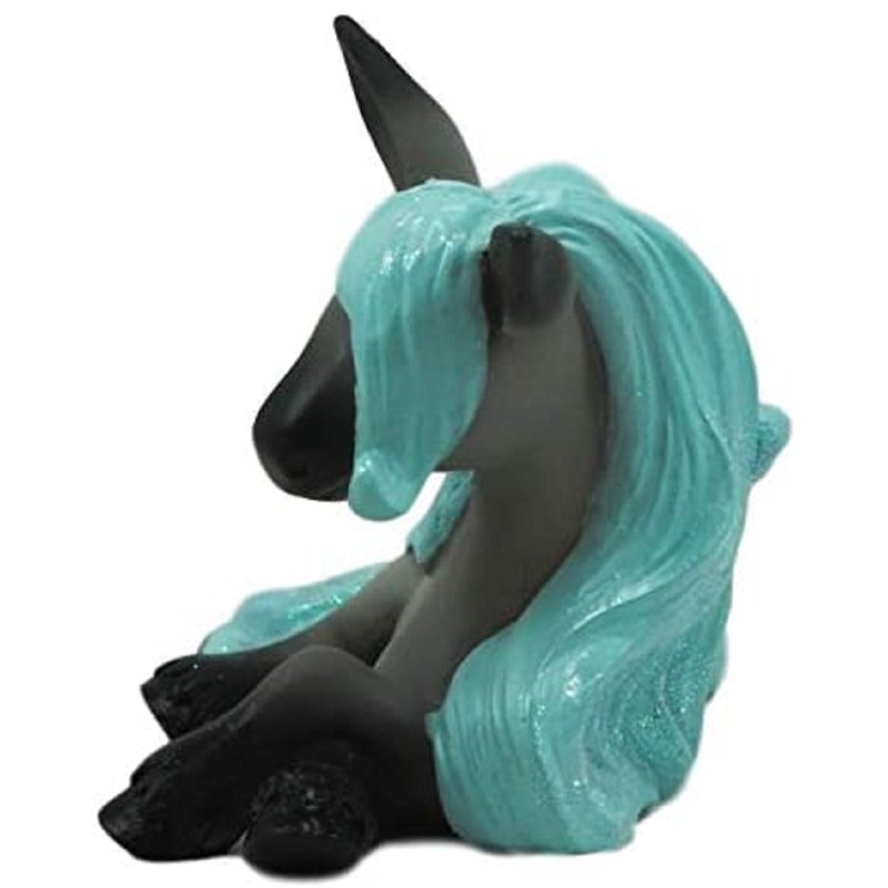 Figurine de cheval pegasus Eron, Gris