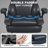 Executive Office Chair with Padded Flip-up Arms, 360°Swivel Free, Easy to Assemble, Black-1323285776