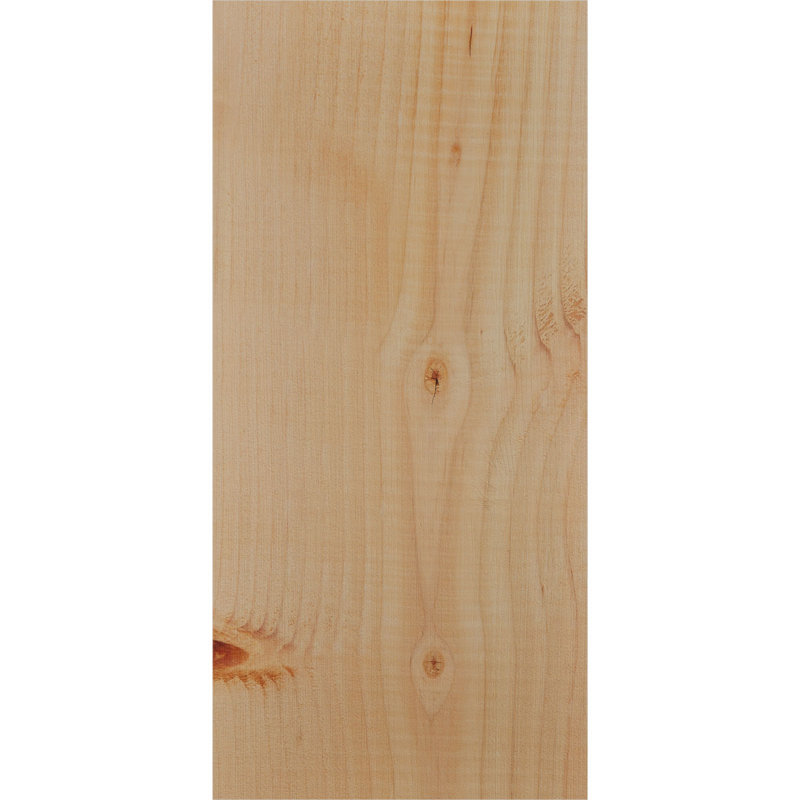 Corbeau Ridgewood avec contre-plaque, H 16 po x l 7,5 po x P 8 po, Sapin de Douglas, Lisse