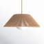 Grand luminaire suspendu 1 lumière Cameca Lisbon - laiton patiné-896557936