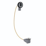 Pureflo Rough-In Cable 1.5" Pop-Up Bathroom Sink Drain With Overflow
