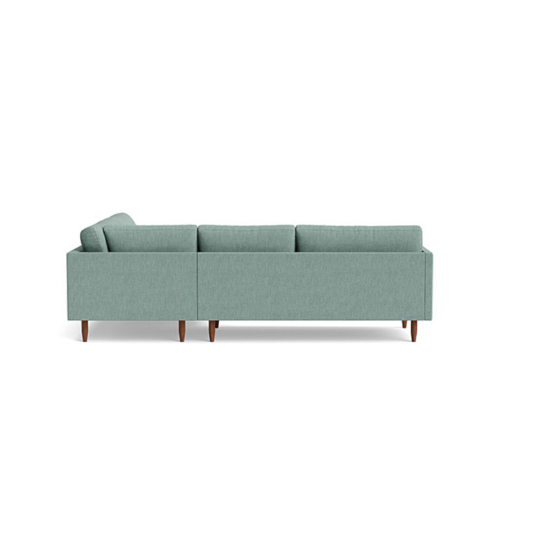 Skinny Fat Sectional, Right Hand Facing, Performance Weave - Spa