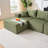 8-Piece Modular U-Shaped Sectional Sofa