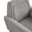 Chaise d'appoint rembourrée avec pieds dorés-857015946