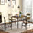 Industrial Folding Dining Table For 2 To 4