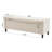 Upholstered Storage Bench Entryway Bench-575796065
