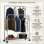 Porte-vêtements à roulettes double-1954087840