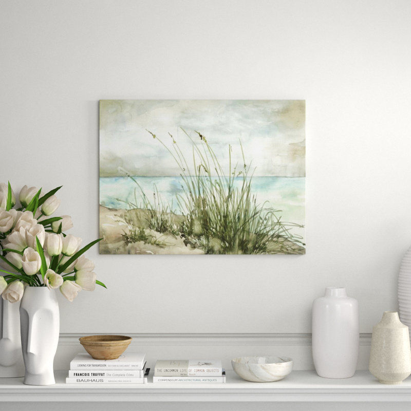 See You Again II Painting by Sara Brown, 40" H x 53" W x 1.5" D, Knife Gel