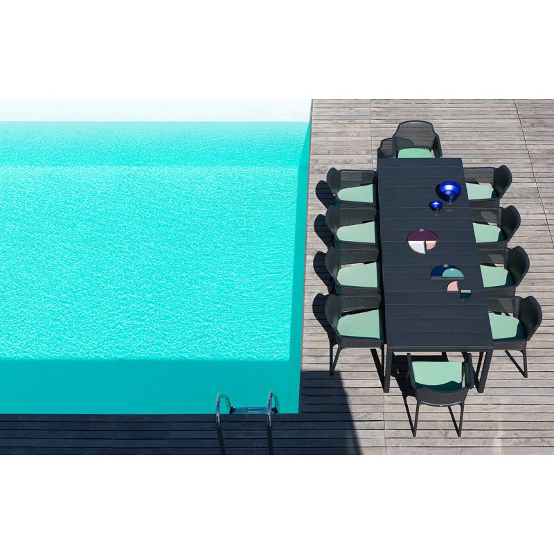 Net Outdoor Lounge Chair, Anthracite