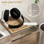 Table de chevet en acrylique transparent 21 po - Design minimaliste, moderne et moderne