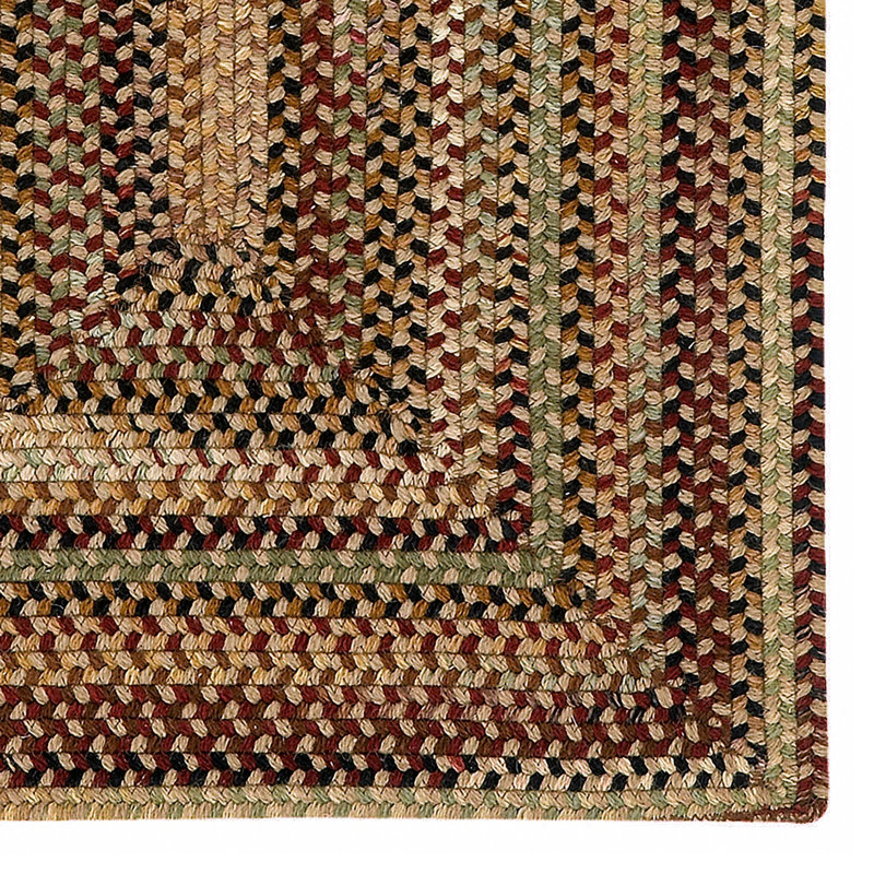 Fort Lupton Wool Indoor Rug, Concentric Square 9'6"