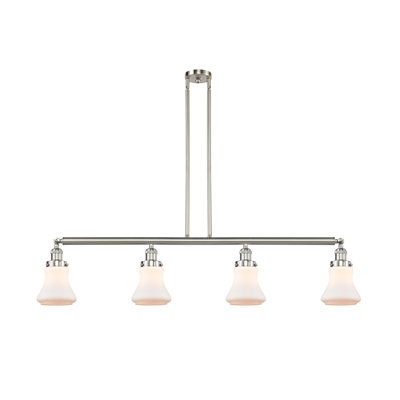 Luminaire suspendu linéaire à 4 lumières pour îlot de cuisine Edda