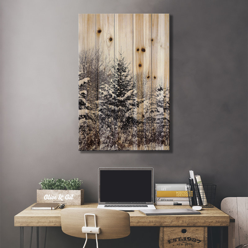 Pins d'hiver, L 26 po x H 40 po