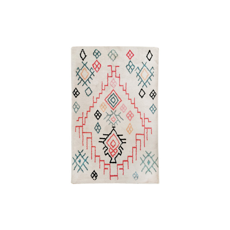 Tapis oriental en laine touffeté à la main Martha Stewart, Carré 6 pi