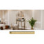 Console demi-ronde à miroir Adriatik 35,4 "