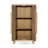 Rowan 83" Tall Reclaimed Pine Crossbar Storage Cabinet with Double Doors