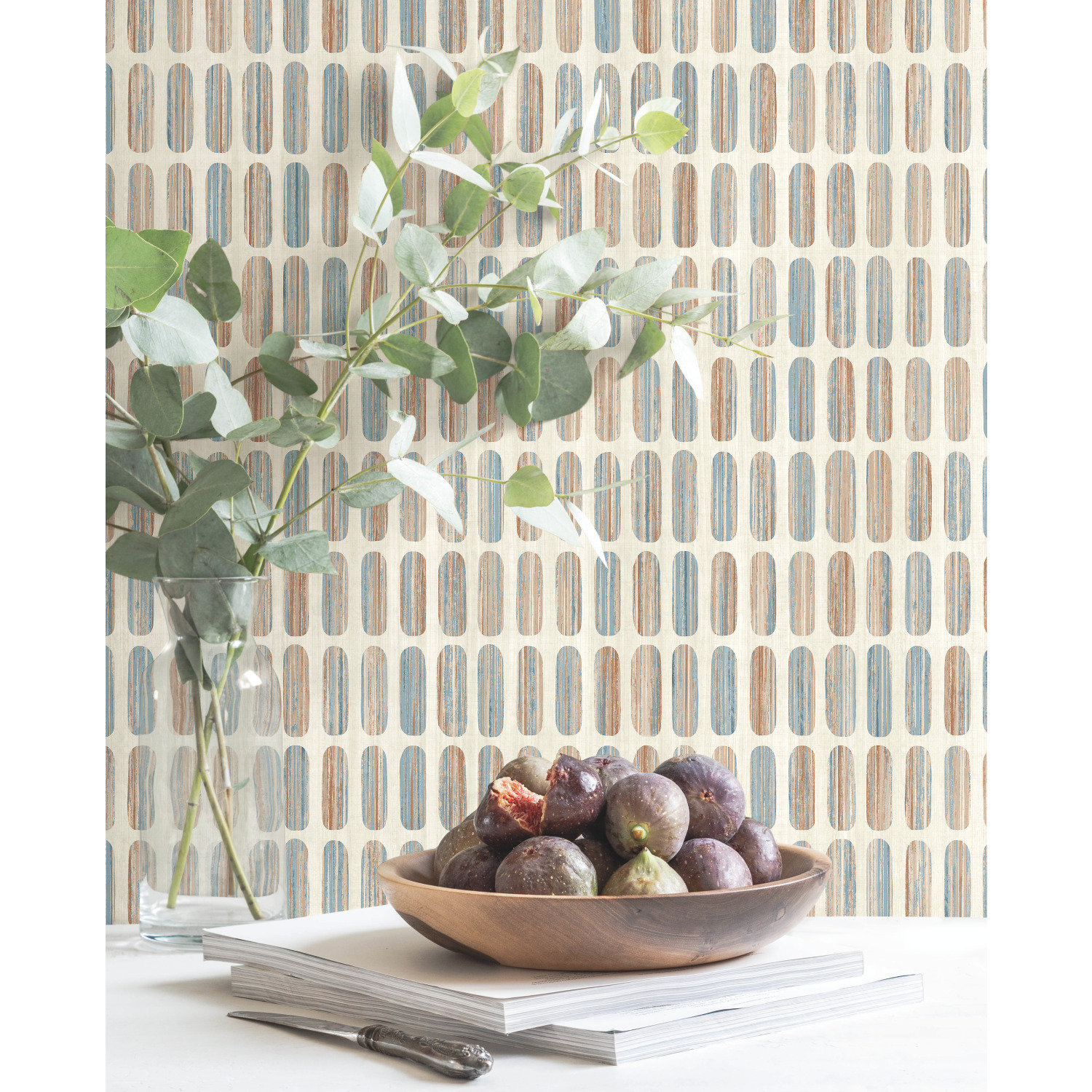 Bonn Abstract Wallpaper, Tan