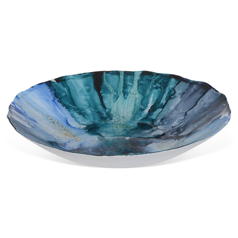 Dancer Glass Decorative Bowl