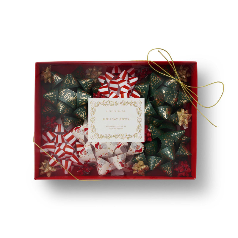 Rifle Paper Co. Holiday Bow Set