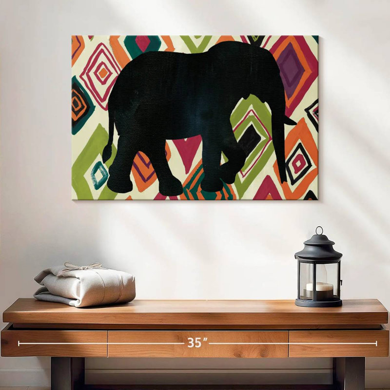 African Brampt Jewel, 16" H x 24" W
