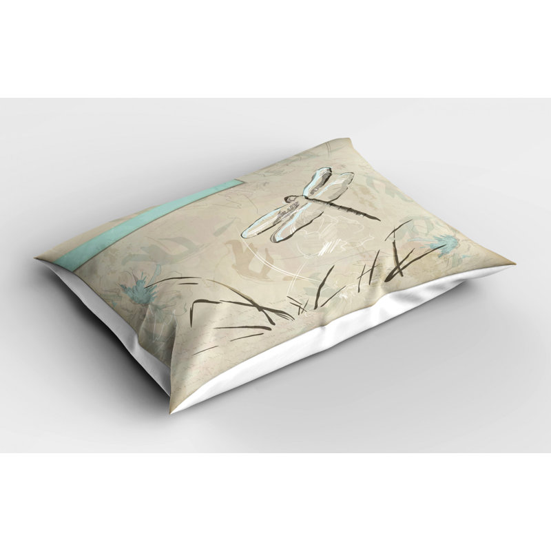 Dragon Polyester Sham Set, Queen