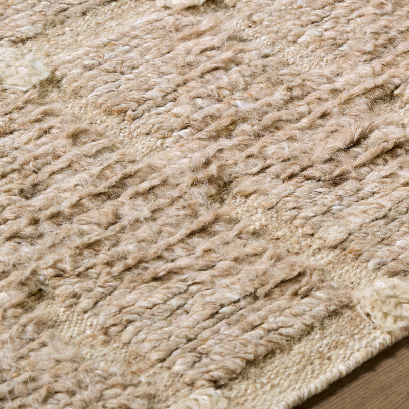 Hans Wool Geometric Area Rug, Rectangle 9' x 12'